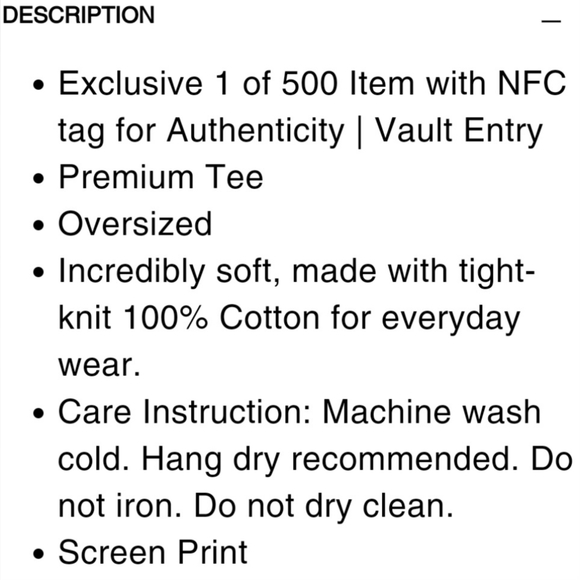 Darc Sport (1-500) "Through The Gates" Premium Oversized Tee - Picture 11 of 14